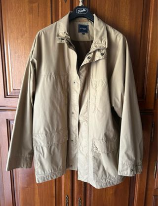 Giubbotto sahariana uomo beige