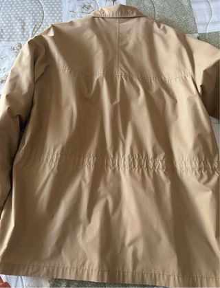 Giubbotto sahariana uomo beige