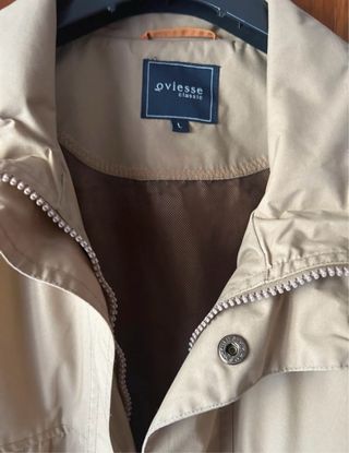 Giubbotto sahariana uomo beige