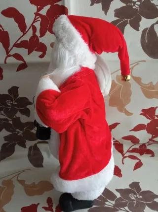 Babbo Natale H 40 cm con cartellino