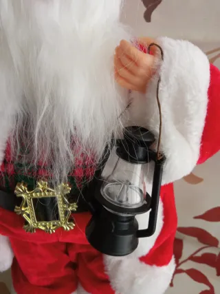 Babbo Natale H 40 cm con cartellino