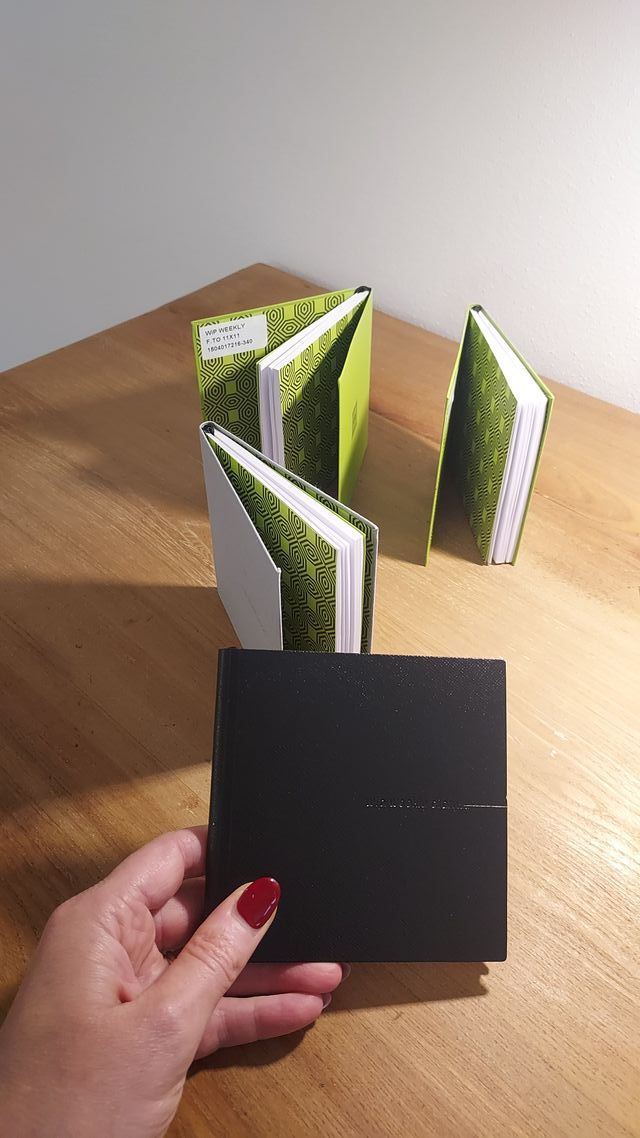 Set 4 Taccuini WIP Pagine Bianche/Diario