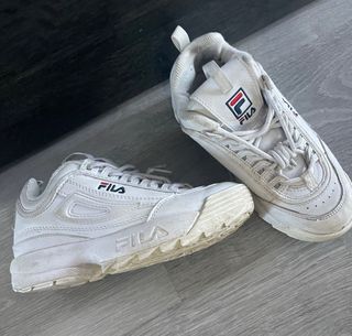 Zapatillas Fila Talla 34 Blancas