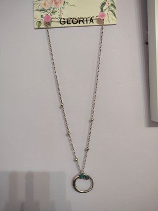 Collar Ciclón Plata con Estrellas