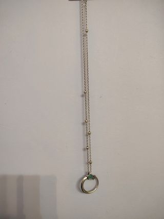 Collar Ciclón Plata con Estrellas