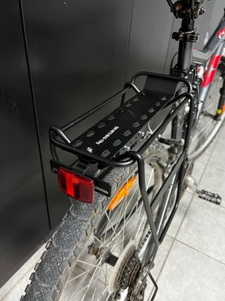 Portaequipajes para bicicleta