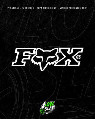 FOX - Pegatinas Personalizadas Vinilo