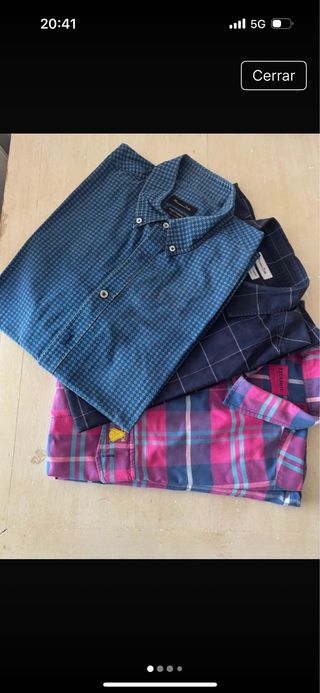 Camisas Massimo Dutti y el capote