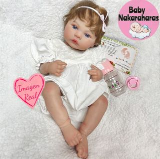 Bebé reborn muñeca silicona