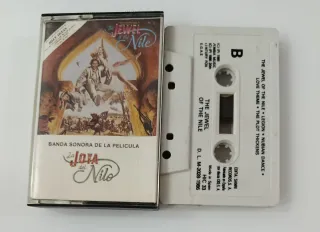 Banda Sonora La Joya del Nilo Cassette Cinta