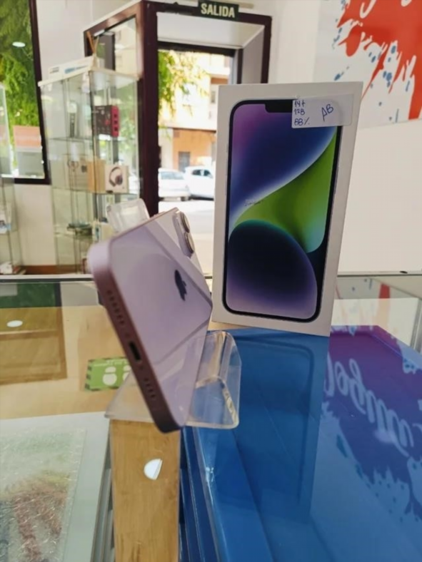 iPhone 14 Plus Lila 128GB Batería 88%