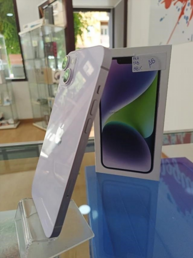 iPhone 14 Plus Lila 128GB Batería 88%
