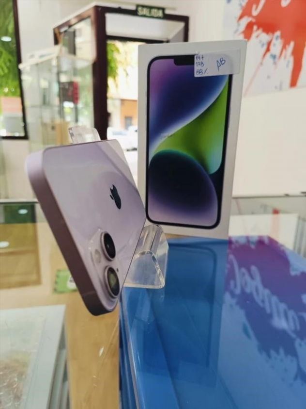iPhone 14 Plus Lila 128GB Batería 88%