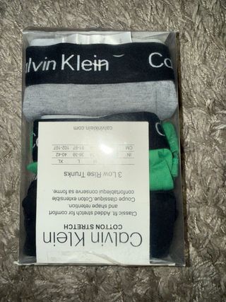 Calvin Klein 3 Calzoncillos S Algodón Stretch