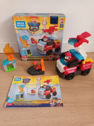 Paw Patrol Marshall e Zuma Set Pompieri Mattel