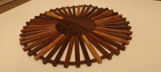 Juego ensaladera madera cocobolo