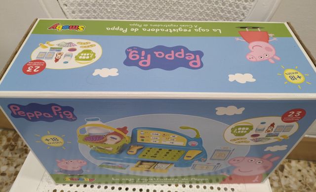 Caja registradora y arcoíris nuevos 