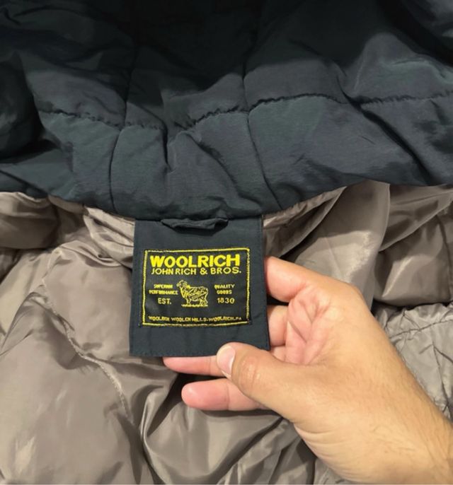 Woolrich donna nero taglia XS