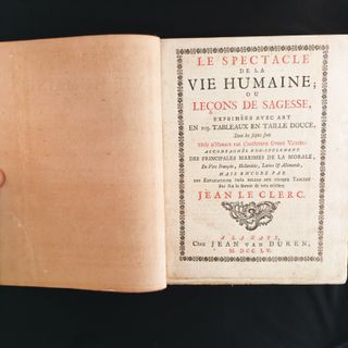 Le spectacle de la vie humaine ou leçons de sagess