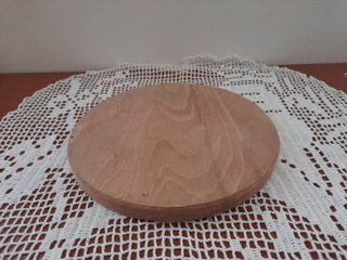 Set cucina: tagliere, piatto, mestolo, colino