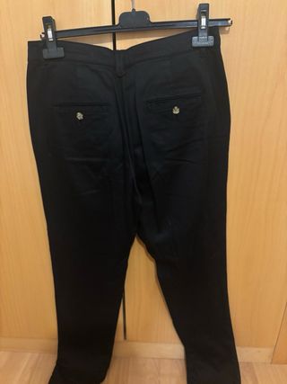 Pantalón Zara Talla 38 Negro