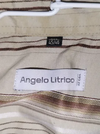 Camisa de rayas Angelo Litrico hombre XXL