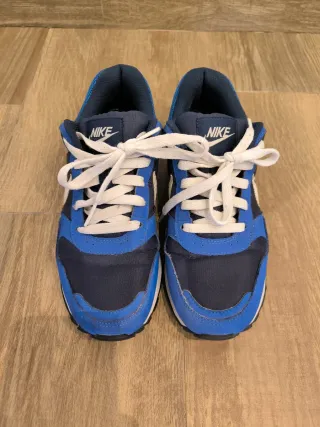 Zapatillas Nike Azules y Blancas