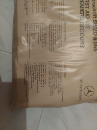 Botiquín Mercedes Original Años 90