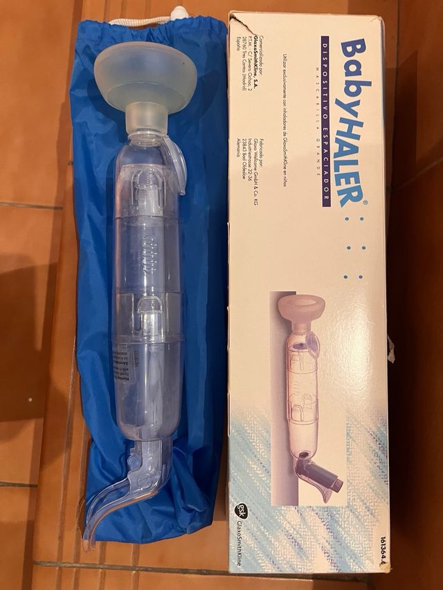 Babyhaler Inhalador Dispositivo Espaciador