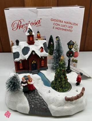 Preziosa Home Villaggio Natalizio Luci LED