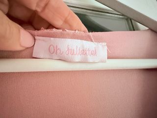 Vestido Oh Juliette lentejuelas rosa talla S