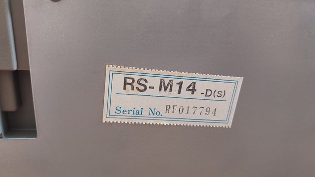 Registratore Cassette Vintage Technics RS-M14