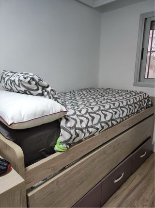 Cama nido con cajones