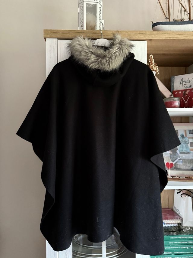 Capa Tifossi con capucha y pelo