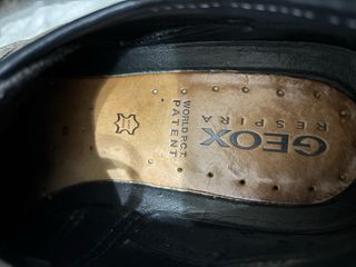 Scarpe uomo Geox nere multicolor