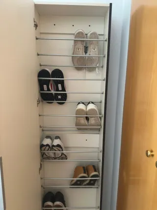 Zapatero con espejo grande 180cm