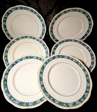 Platos Llanos Porcelana Opaca Sevilla