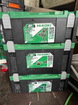 HiKOKI 36V Taladro, Amoladora y Martillo