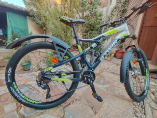 Bicicleta Montaña Doble Suspensión rockrider 560S
