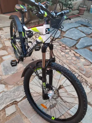 Bicicleta Montaña Doble Suspensión rockrider 560S