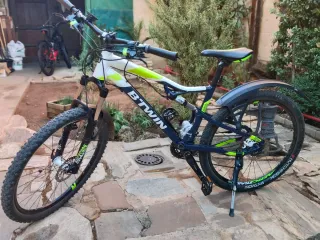 Bicicleta Montaña Doble Suspensión rockrider 560S