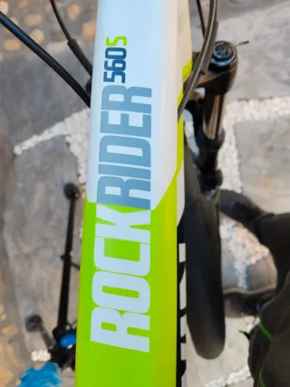 Bicicleta Montaña Doble Suspensión rockrider 560S