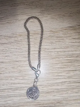 Pulsera Plata Virgen María