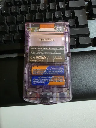 Game Boy Color Morado Transparente