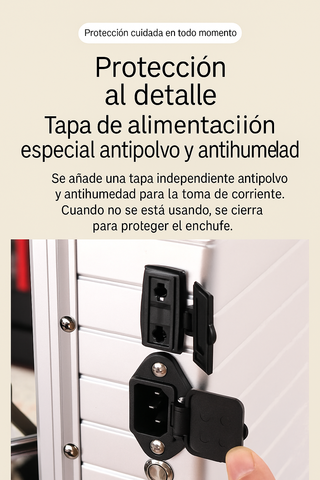 Maletín Maquillaje Profesional Espejo LED