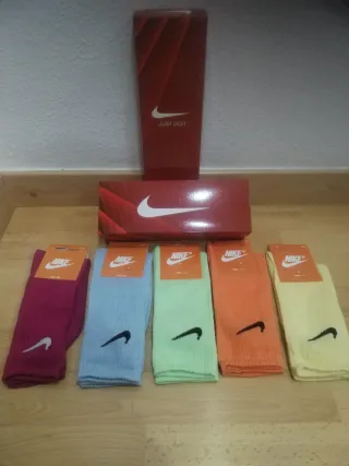 Calcetines Nike Talla Única Pack 5