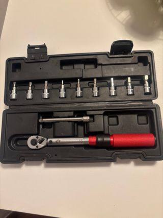 Llave dinamométrica para bicicleta