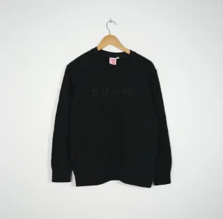 Sudadera Supreme x Lacoste Negra