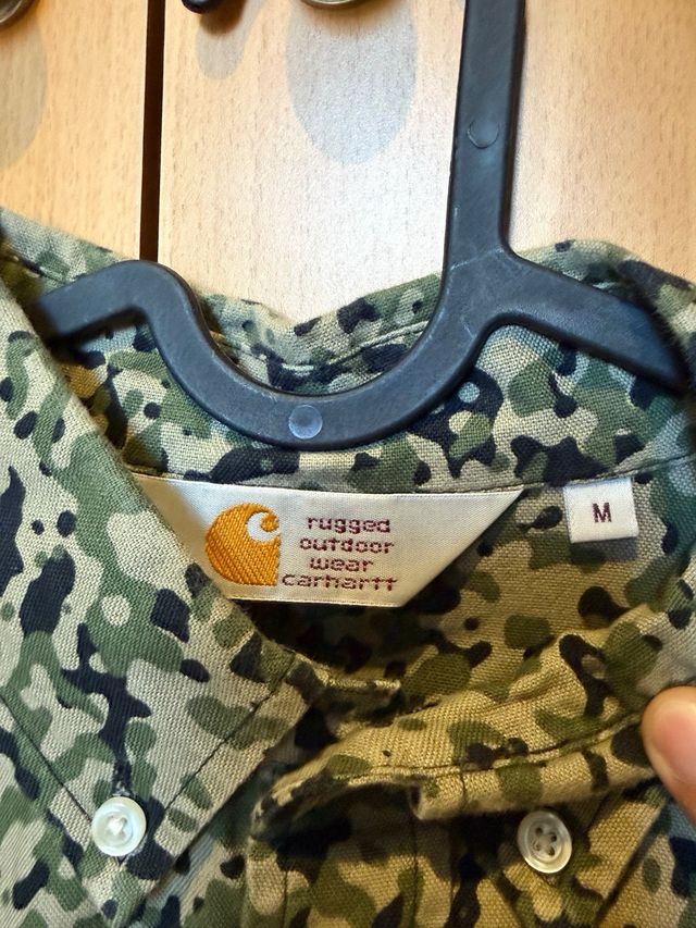 Camisa Carhartt Talla M Camuflaje