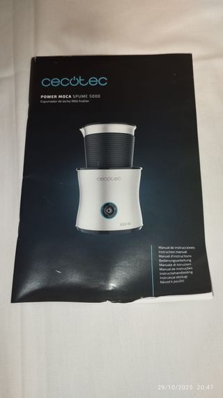 Cecotec Espumador Leche Power Moca Spume 5000